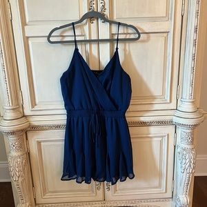 Navy blue romper from francesca’s.